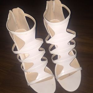 White Charlotte Russe heels